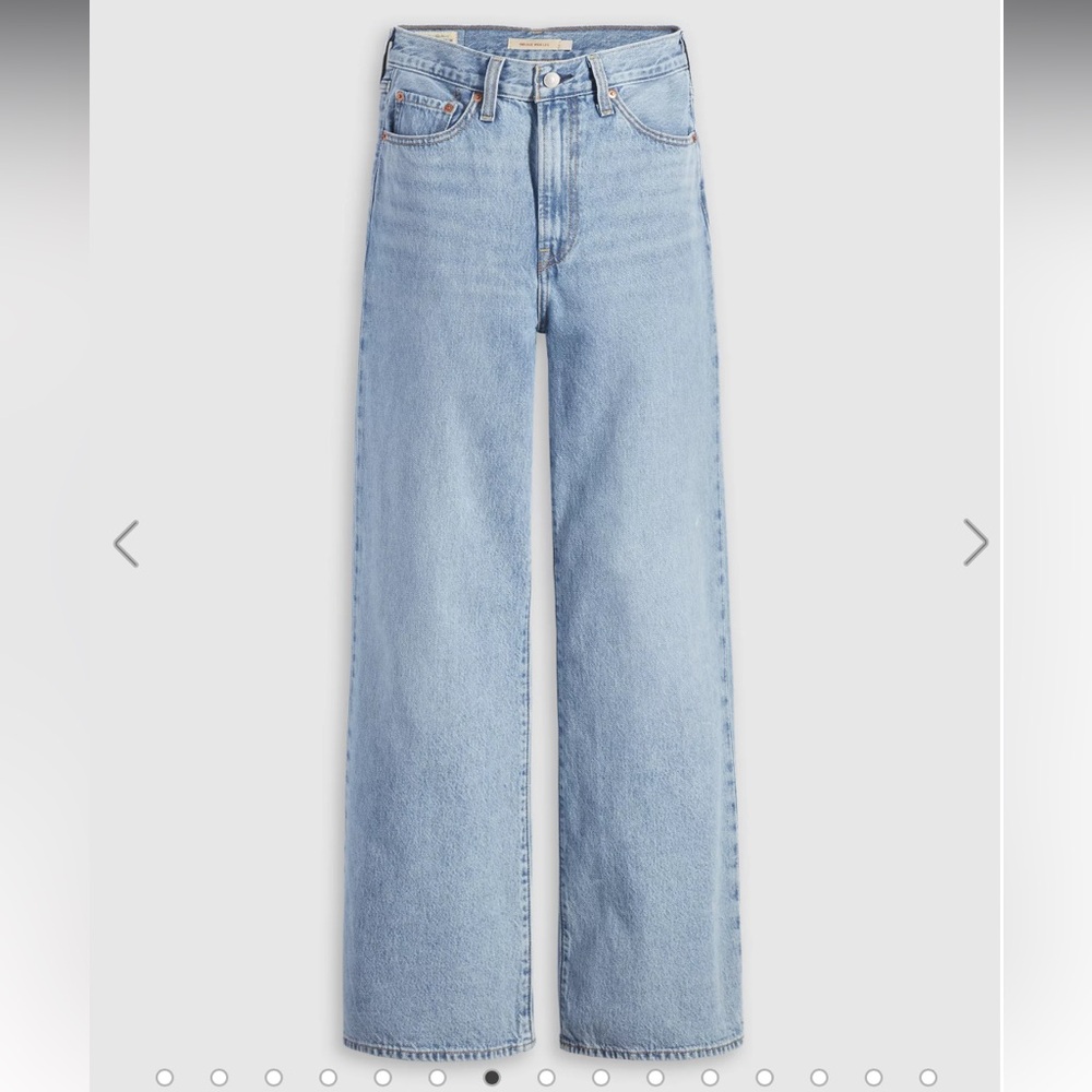 Levi’s Ribcage Wide Leg Women's Jeans - Far and Wide Light wash